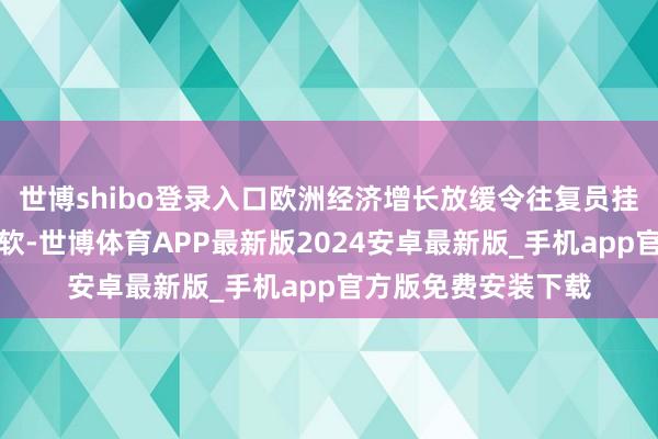 世博shibo登录入口欧洲经济增长放缓令往复员挂牵昔时动力需求疲软-世博体育APP最新版2024安卓最新版_手机app官方版免费安装下载